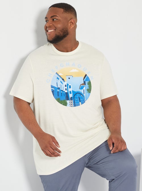 T-shirt unissexo 'Chefchaouen' - Kiabi