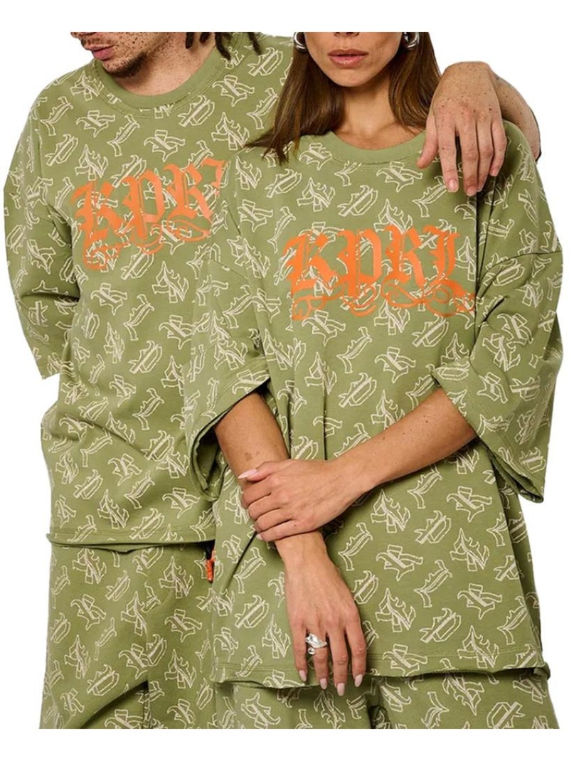 T-Shirt Unissexo Kaporal VOLA Verde Verde - Kiabi
