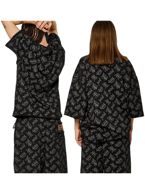 T-shirt unissexo preto kaporal vola - Kiabi T-shirt unissexo preto kaporal vola - Kiabi