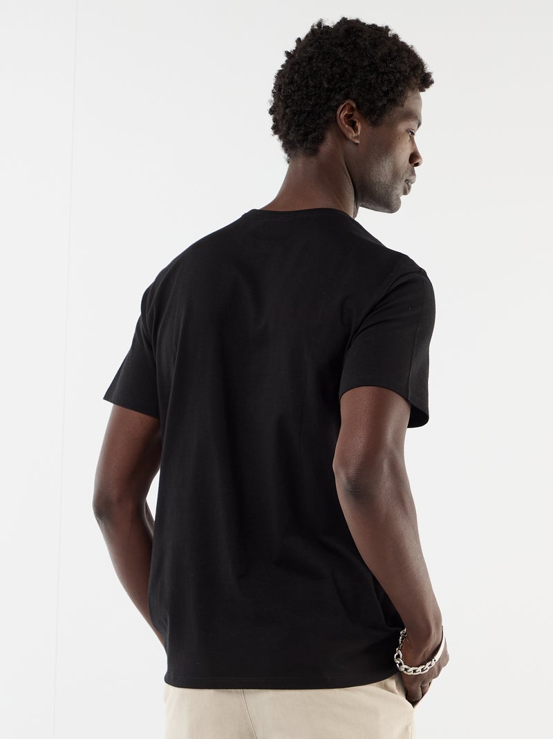 T-shirt 'Van Volkswagen' de manga curta Preto - Kiabi