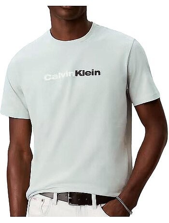 T-Shirt Verde Claro Calvin Klein Jeans para Homem