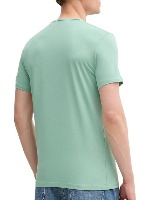 T-shirt Verde Claro para Homem Pepe Jeans Original Basic PM508212 - Kiabi