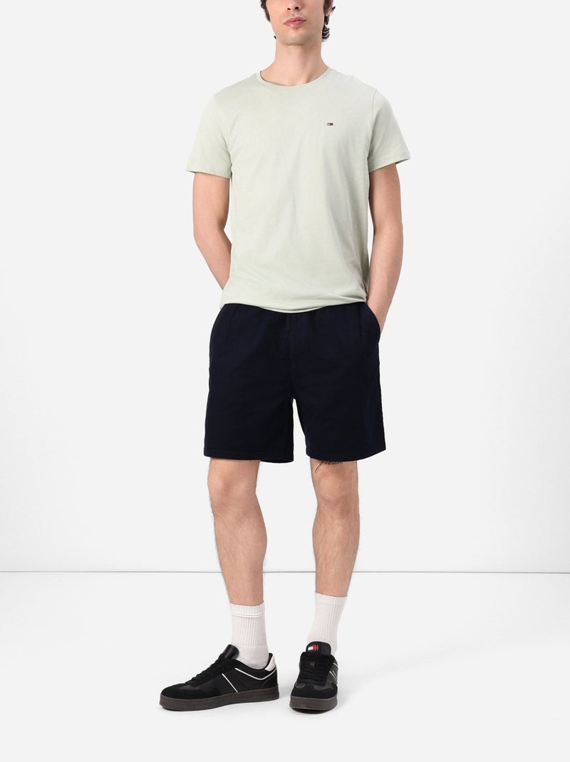 T-shirt verde claro tommy hilfiger tjm xslim para homem Verde - Kiabi
