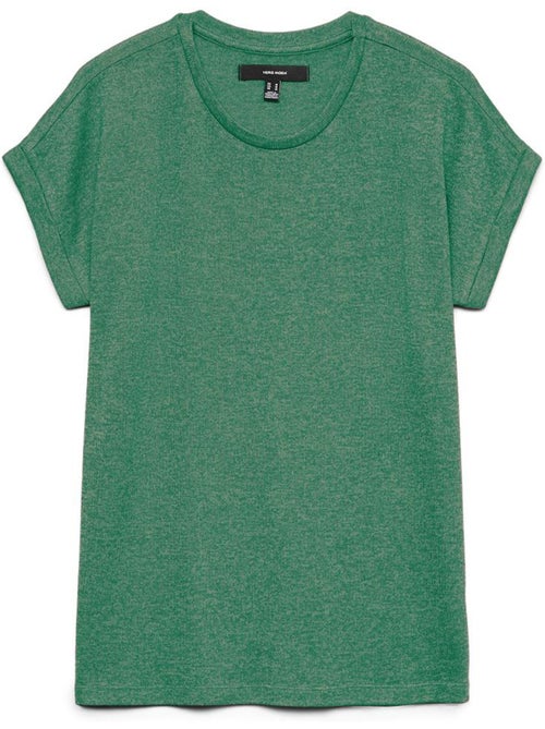 T-Shirt Verde Escuro Vero Moda Brianna para Mulher 10291353 - Kiabi T-Shirt Verde Escuro Vero Moda Brianna para Mulher 10291353 - Kiabi