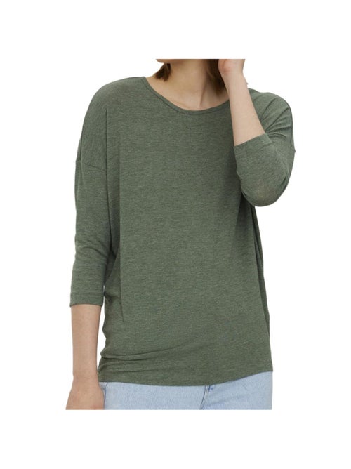 T-Shirt Verde Feminina Vero Moda Carla - Kiabi T-Shirt Verde Feminina Vero Moda Carla - Kiabi