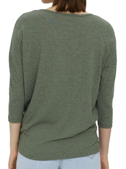 T-Shirt Verde Feminina Vero Moda Carla - Kiabi T-Shirt Verde Feminina Vero Moda Carla - Kiabi
