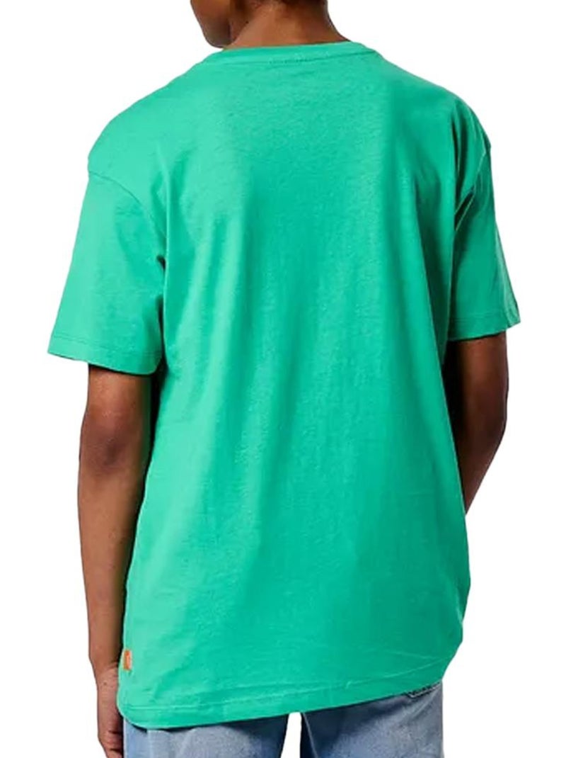 T-Shirt Verde Kaporal Otler para Rapaz Verde - Kiabi