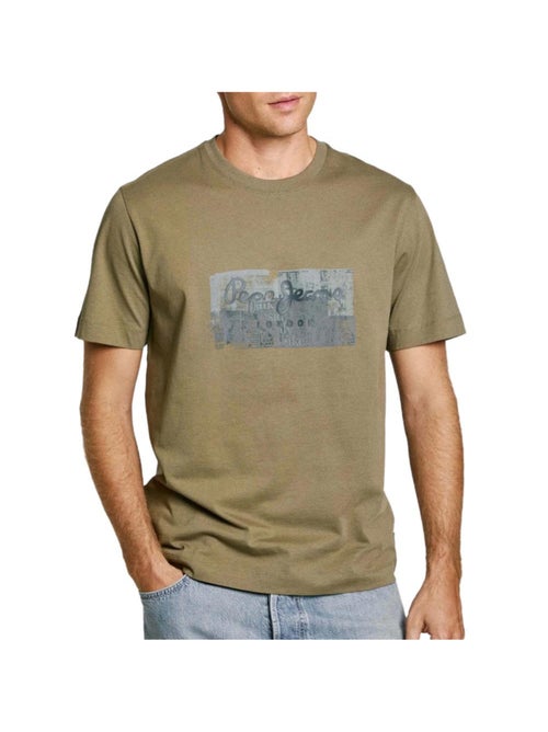 T-shirt Verde Masculina Pepe Jeans Connor - Kiabi T-shirt Verde Masculina Pepe Jeans Connor - Kiabi