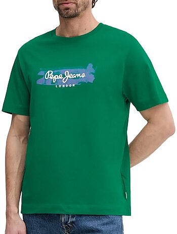 T-shirt Pepe Jeans Picthon Azul para Homem