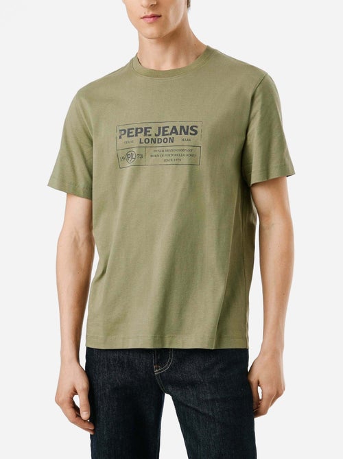 T-Shirt Verde Masculina Pepe Jeans Tharky - Kiabi T-Shirt Verde Masculina Pepe Jeans Tharky - Kiabi