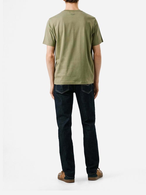 T-Shirt Verde Masculina Pepe Jeans Tharky - Kiabi T-Shirt Verde Masculina Pepe Jeans Tharky - Kiabi