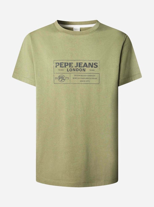 T-Shirt Verde Masculina Pepe Jeans Tharky - Kiabi T-Shirt Verde Masculina Pepe Jeans Tharky - Kiabi