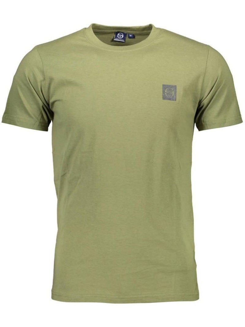 T-shirt Verde Masculina Sergio Tacchini Squared Cáqui - Kiabi