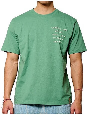 T-shirt verde masculino kaporal barkh