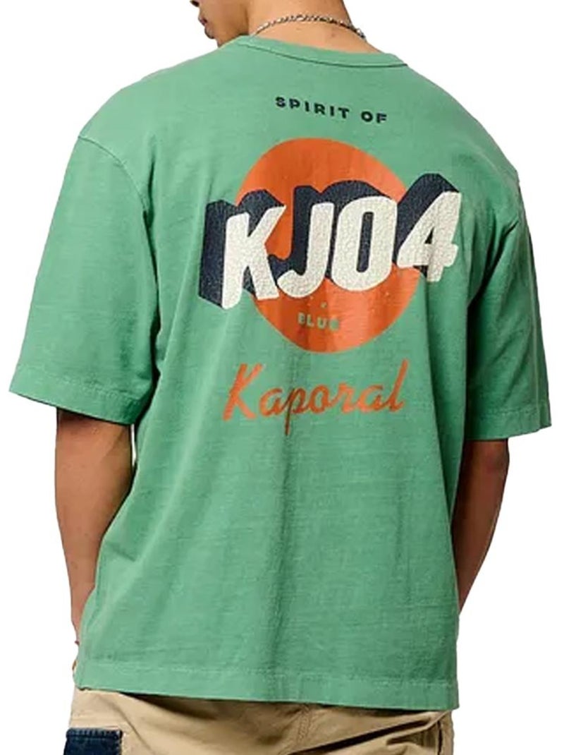 T-Shirt Verde Masculino Kaporal BAXH Verde - Kiabi