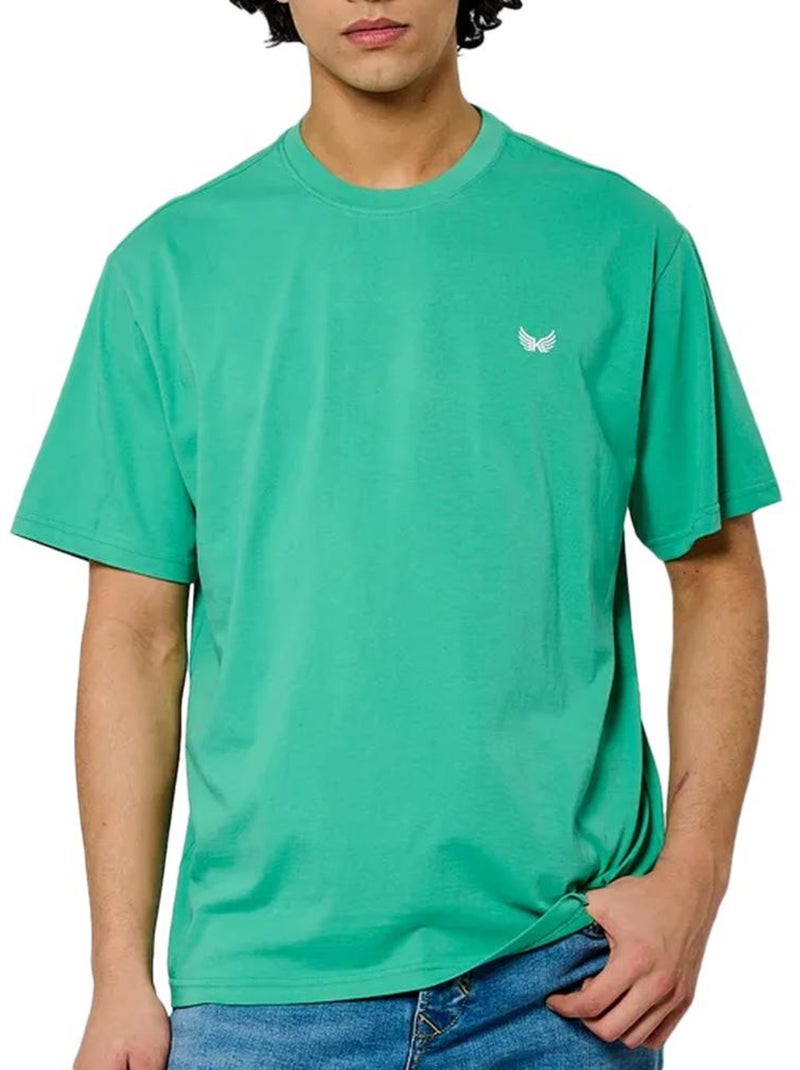 T-shirt Verde Masculino Kaporal JALLY Verde - Kiabi