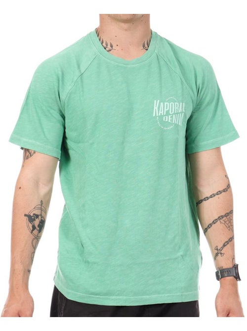 T-Shirt Verde Masculino Kaporal JEALE - Kiabi T-Shirt Verde Masculino Kaporal JEALE - Kiabi