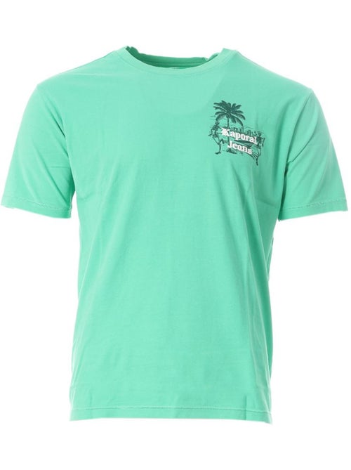 T-Shirt Verde Masculino Kaporal TORINH25M11 - Kiabi T-Shirt Verde Masculino Kaporal TORINH25M11 - Kiabi