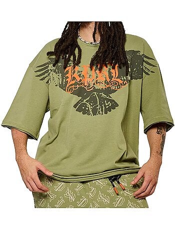 T-Shirt Verde Masculino Kaporal VORBOH