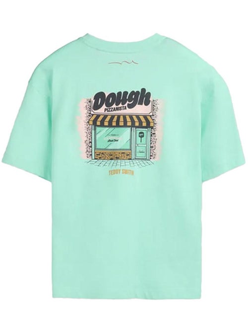 T-Shirt Verde Menta para Menino Teddy Smith Bis - Kiabi T-Shirt Verde Menta para Menino Teddy Smith Bis - Kiabi