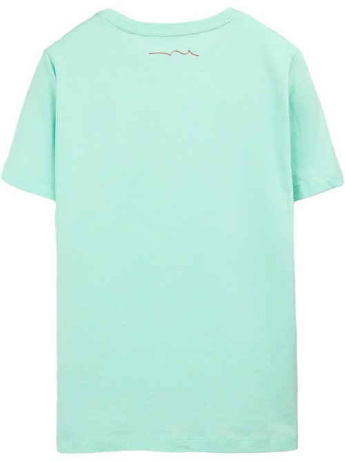 T-shirt verde menta para rapaz teddy smith evan - Kiabi