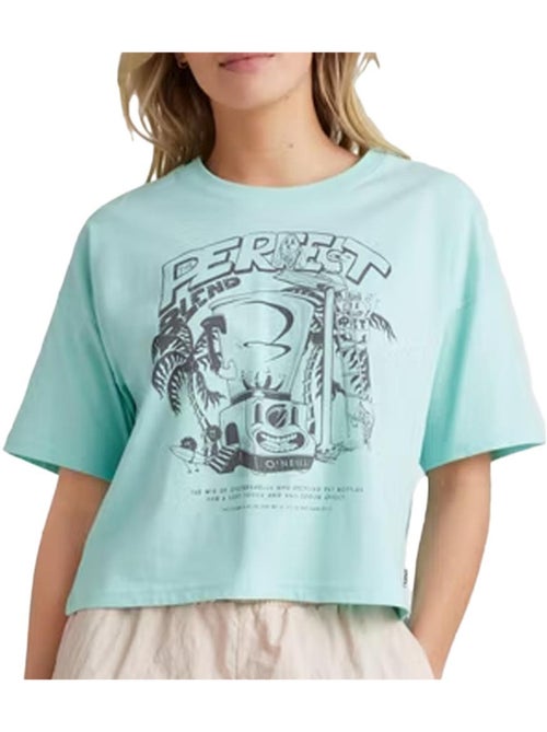 T-Shirt Verde O'Neill Stream para Mulher - Kiabi