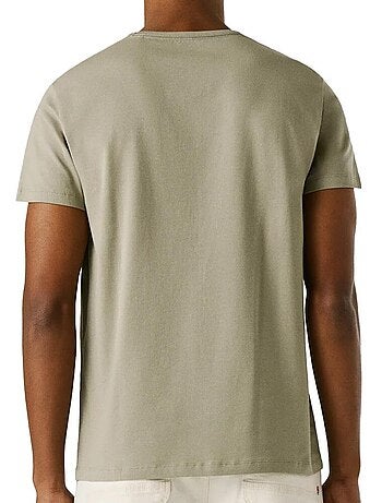 T-shirt bordô original pepe jeans para homem