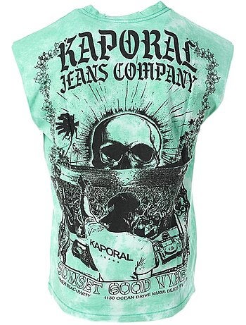 T-Shirt Verde para Homem Kaporal TANKH25M10