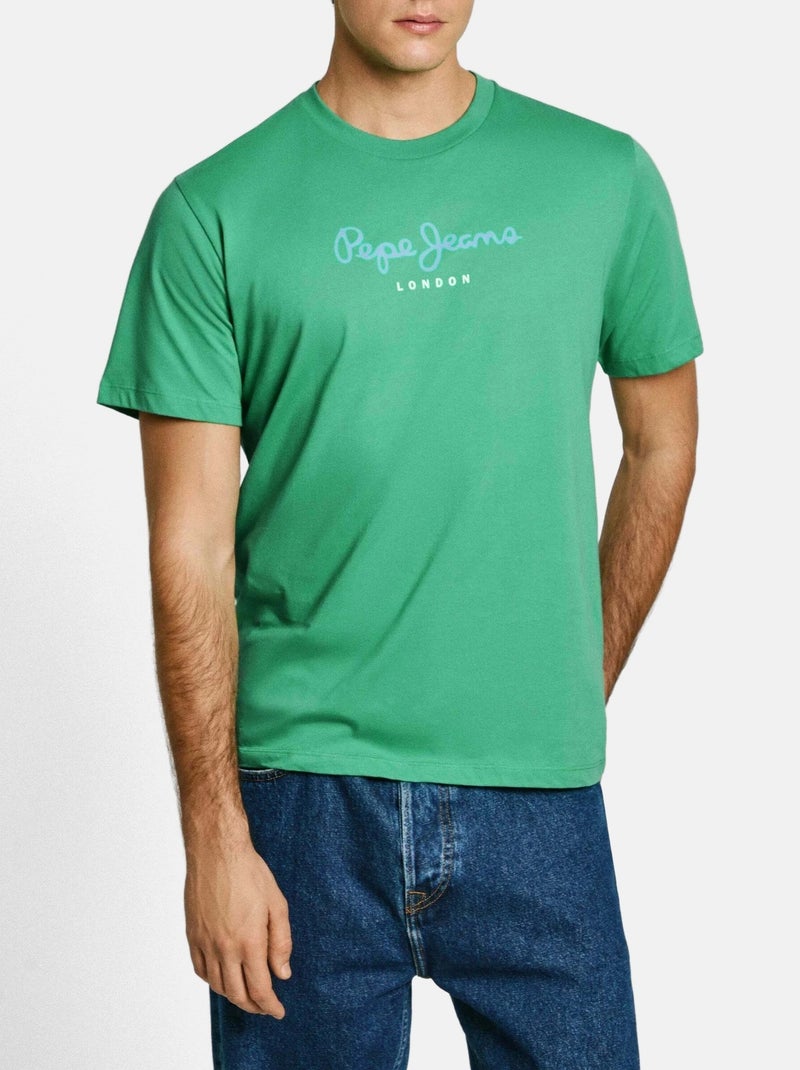 T-shirt Verde para Homem Pepe Jeans 508208 Verde - Kiabi