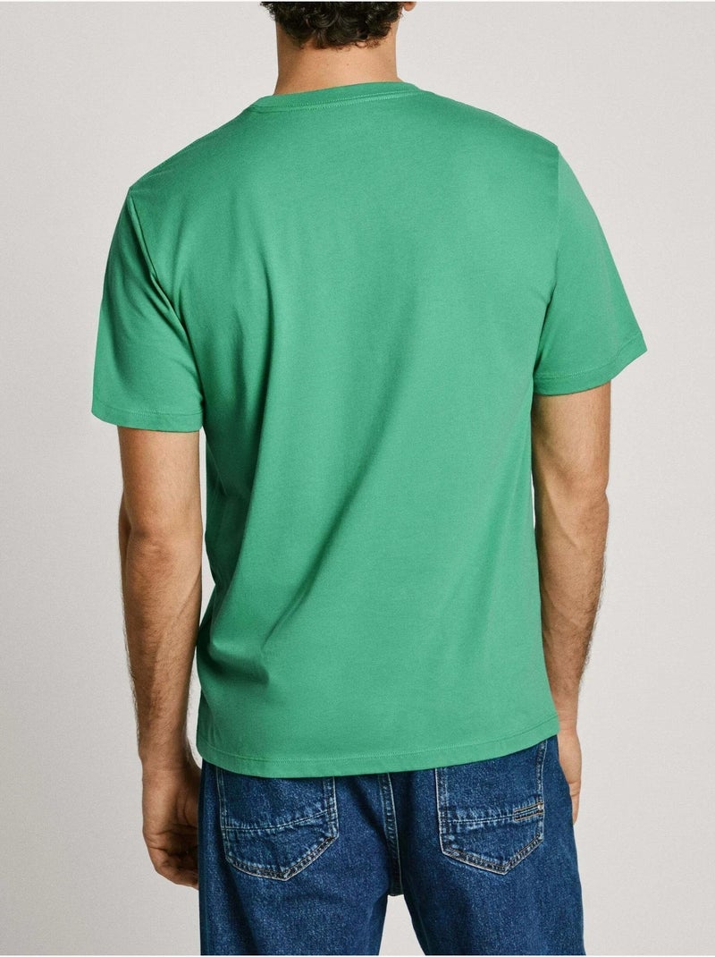 T-shirt Verde para Homem Pepe Jeans 508208 Verde - Kiabi