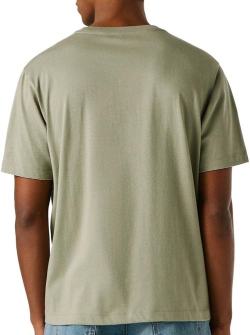 T-Shirt Verde para Homem Pepe Jeans PJL M ND - Kiabi T-Shirt Verde para Homem Pepe Jeans PJL M ND - Kiabi