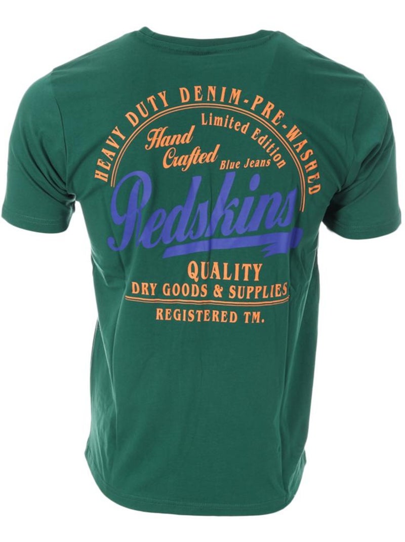 T-Shirt Verde para Homem Redskins TS6214 Verde - Kiabi