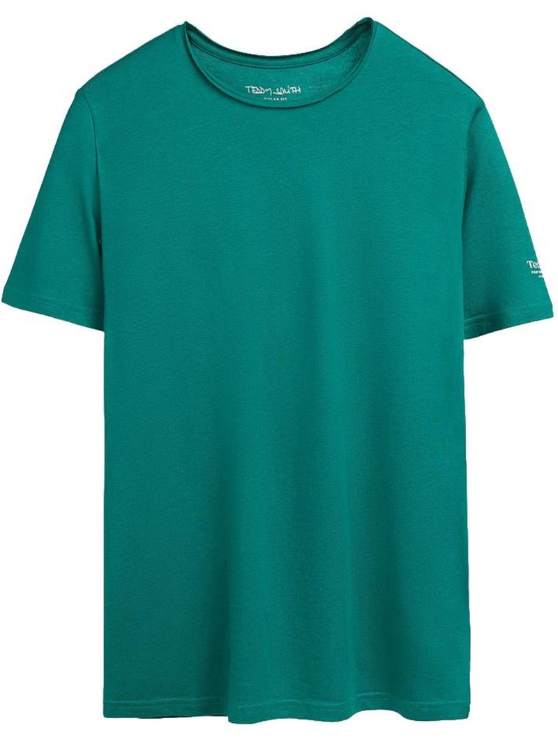 T-shirt Verde para Homem Teddy Smith T-geo Verde - Kiabi