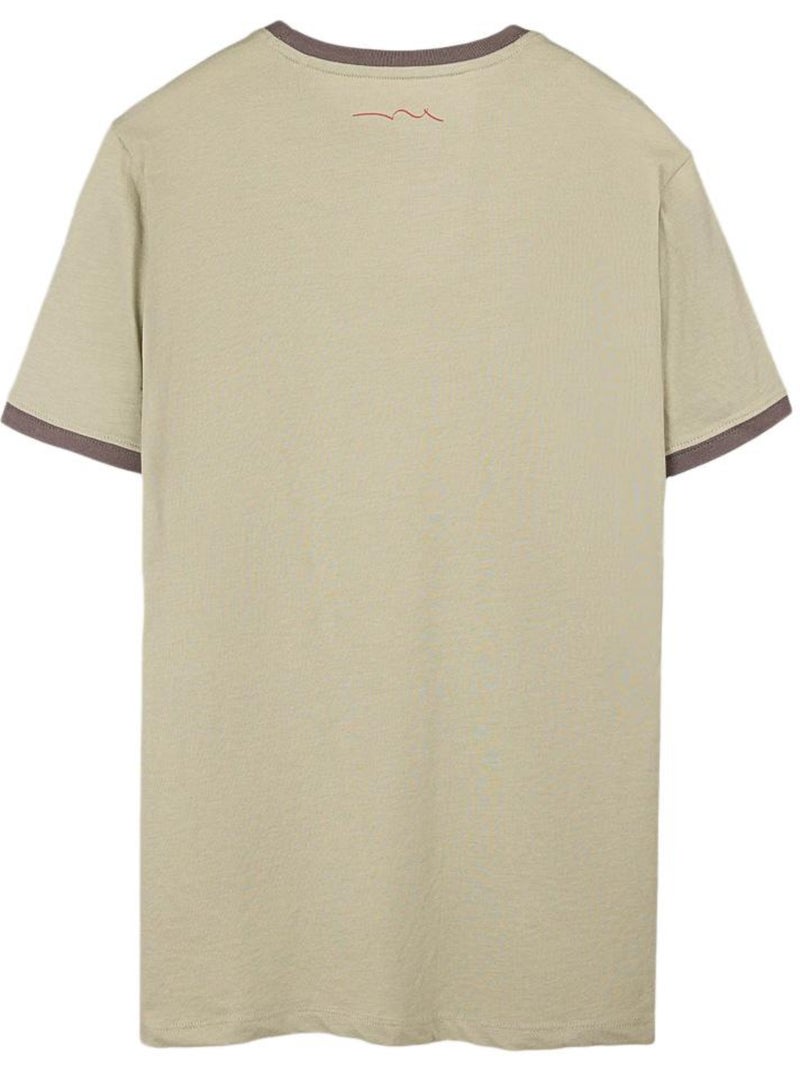 T-Shirt Verde para Homem Teddy Smith Tee 2 Verde - Kiabi