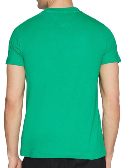 T-shirt Verde para Homem Tommy Hilfiger MW0MW34428 - Kiabi T-shirt Verde para Homem Tommy Hilfiger MW0MW34428 - Kiabi