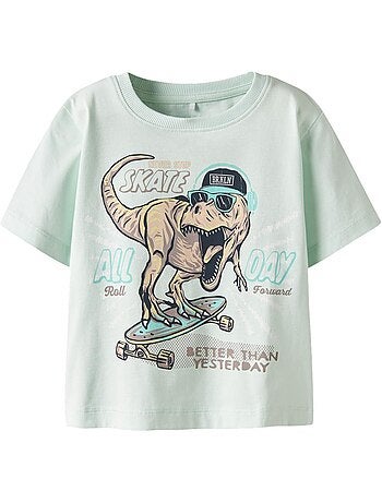 T-Shirt Branco para Rapaz Name it Vanyo