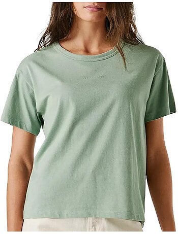 T-shirt Verde para Mulher Pepe Jeans Pjl L Nd