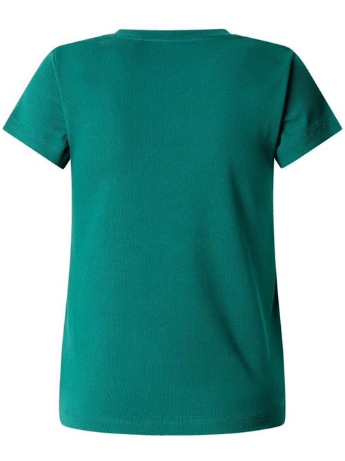 T-shirt verde para mulher pepe jeans pl506037 - Kiabi