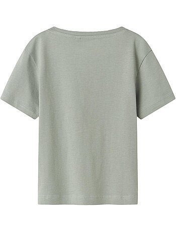 T-shirt Verde para Rapaz Name it Vagnos