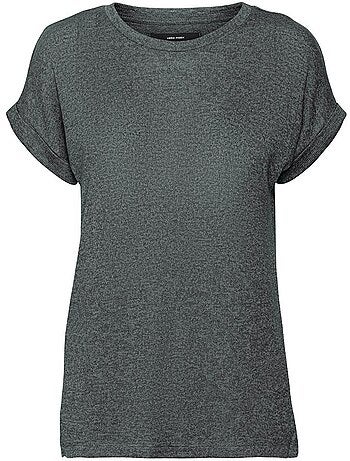 T-shirt Fúcsia Vero Moda Brianna para Mulher