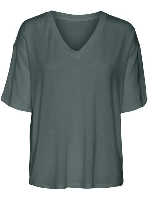 T-shirt Verde Vero Moda Hira para Mulher - Kiabi T-shirt Verde Vero Moda Hira para Mulher - Kiabi
