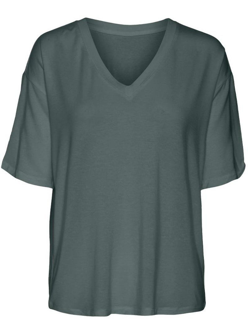 T-shirt Verde Vero Moda Hira para Mulher Verde - Kiabi