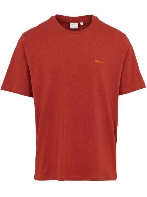 T-shirt vermelha masculina pepe jeans contrast connor - Kiabi T-shirt vermelha masculina pepe jeans contrast connor - Kiabi