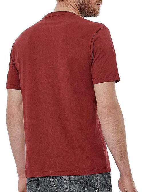 T-shirt Vermelha para Homem Kaporal RAZH23M11 - Kiabi T-shirt Vermelha para Homem Kaporal RAZH23M11 - Kiabi