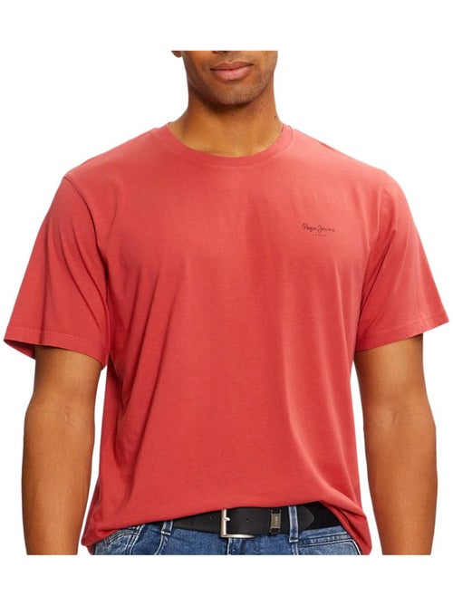 T-shirt Vermelha para Homem Pepe Jeans Jacko PM508664 - Kiabi