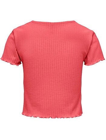 T-shirt Vermelha para Menina Only Nella
