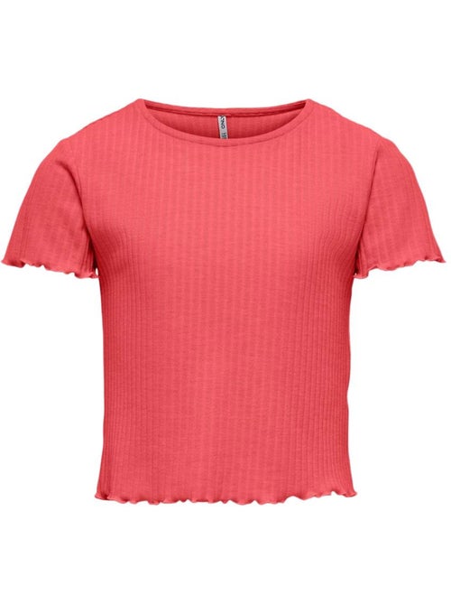 T-shirt Vermelha para Menina Only Nella - Kiabi