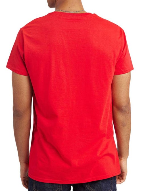 T-shirt vermelha redskins steelers para homem - Kiabi T-shirt vermelha redskins steelers para homem - Kiabi