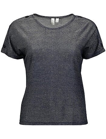 T-shirt Vero Moda Brook Cinzenta para Mulher