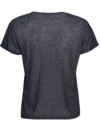 T-shirt Vero Moda Brook Cinzenta para Mulher